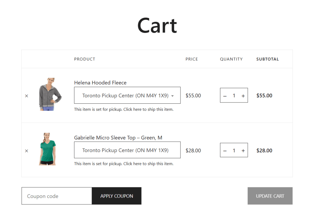 WooCommerce Click and Collect - 2