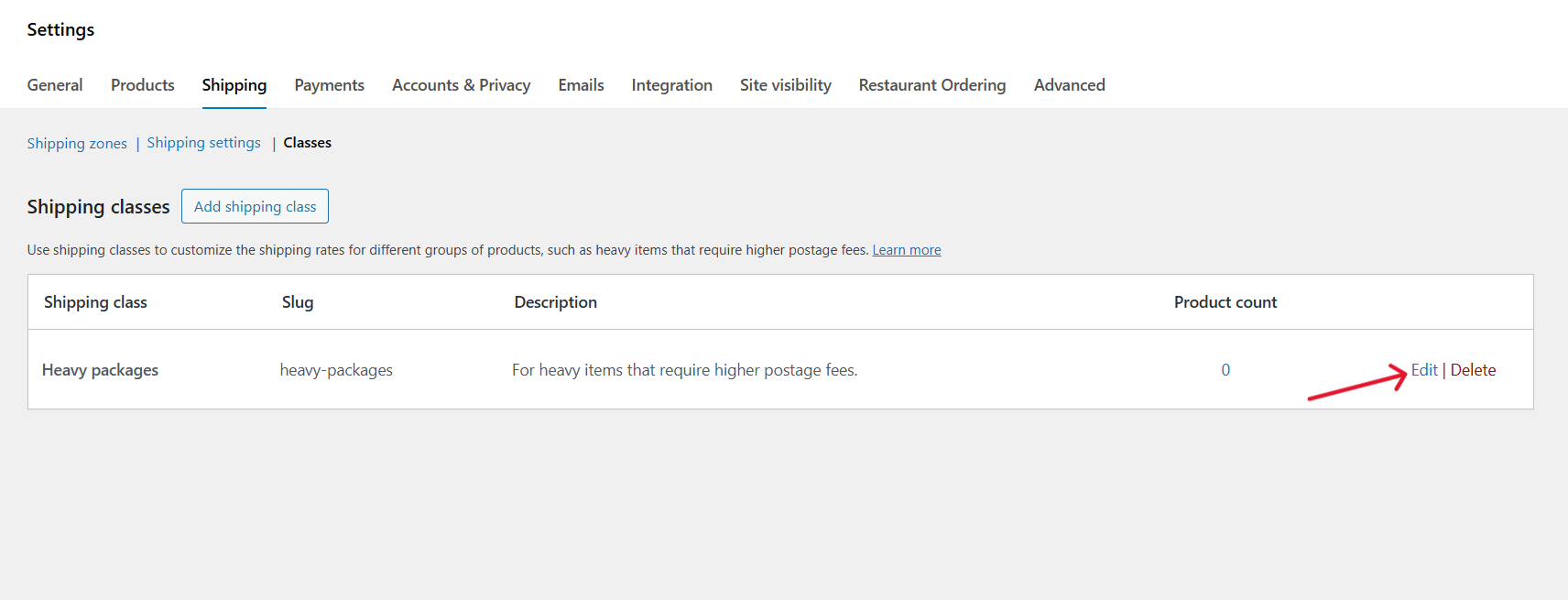 WooCommerce local pickup not showing - 4