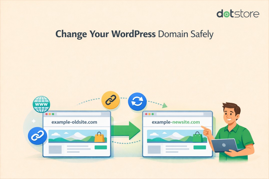 change domain safely