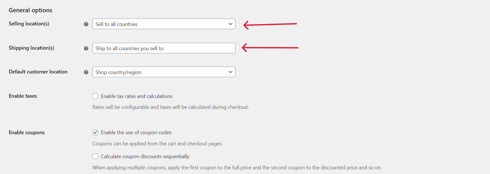 WooCommerce anti spam - default settings 6
