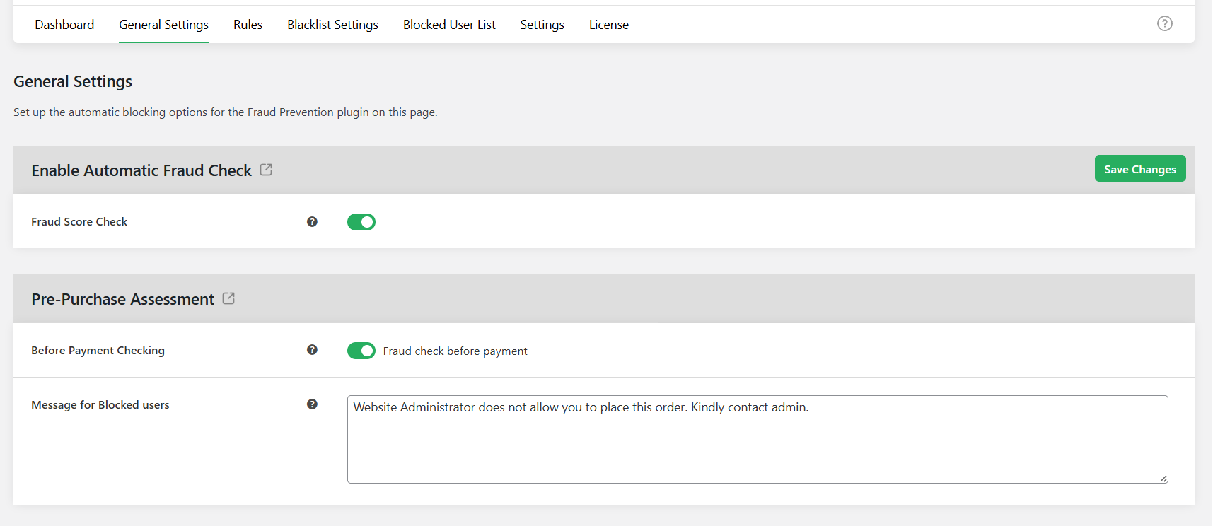 WooCommerce anti spam - enable automatic spam checks 1