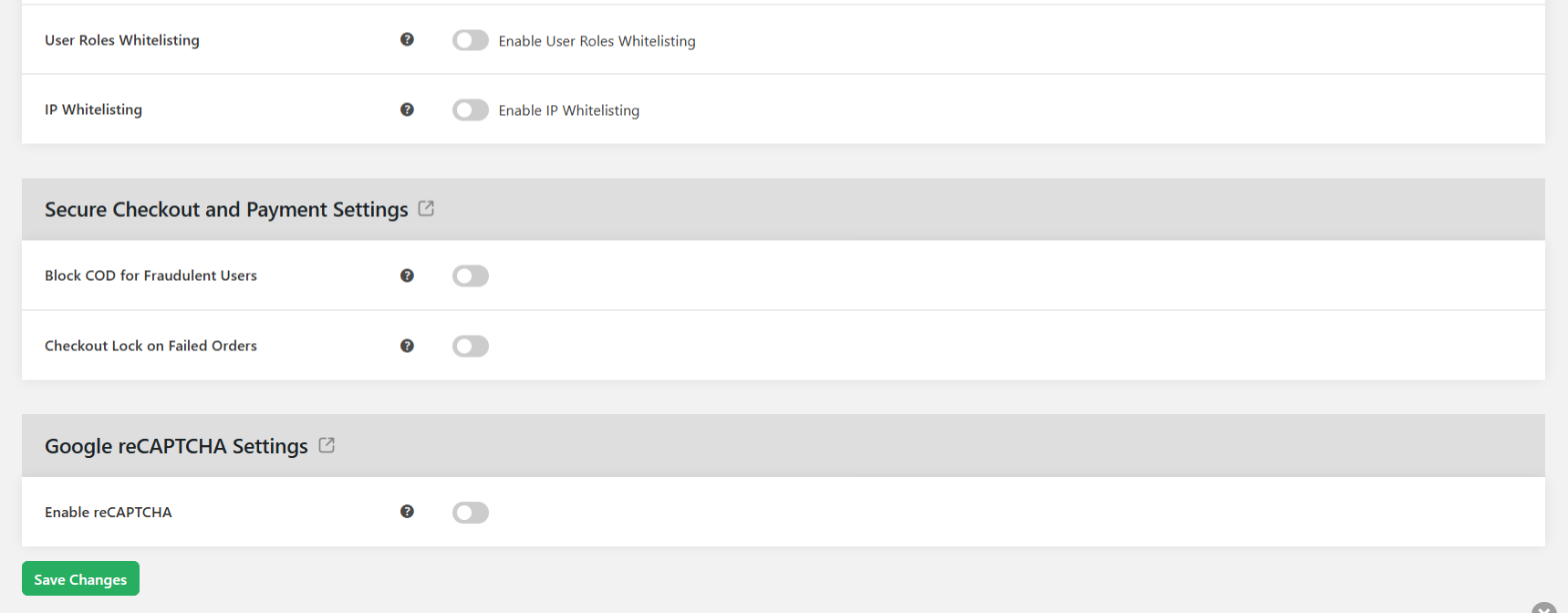 WooCommerce anti spam - enable automatic spam checks 4