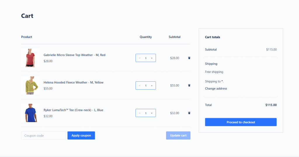 WooCommerce free shipping over amount - 10
