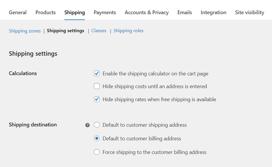 WooCommerce Default - Hide paid shipping if free shipping available