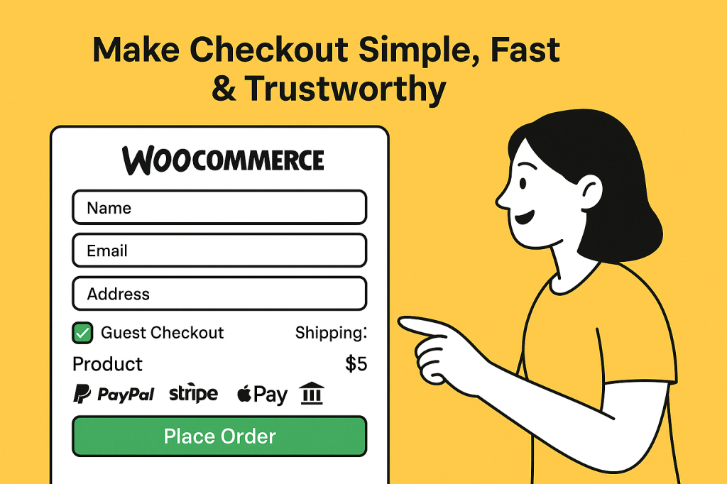 Make Checkout Simple, Fast & Trustworthy to increase WooCommerce sales
