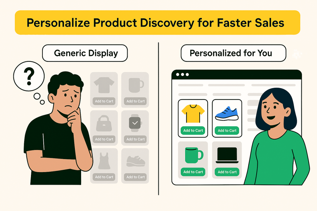 Personalize Product Discovery to increase WooCommerce sales