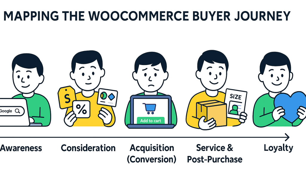 WooCommerce buyer journey 1