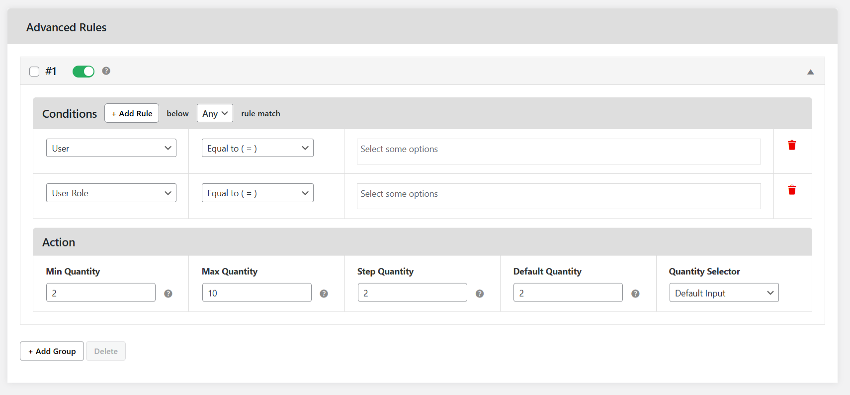 WooCommerce limit quantity per product - 7