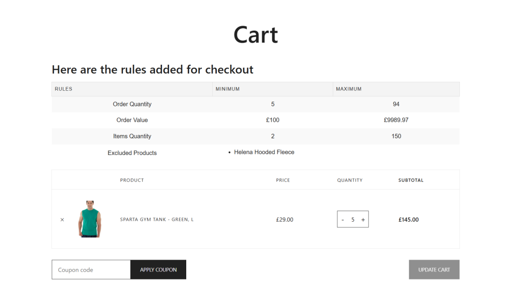 WooCommerce min max quantity - 4