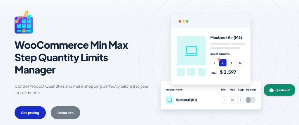 WooCommerce min max quantity - 8