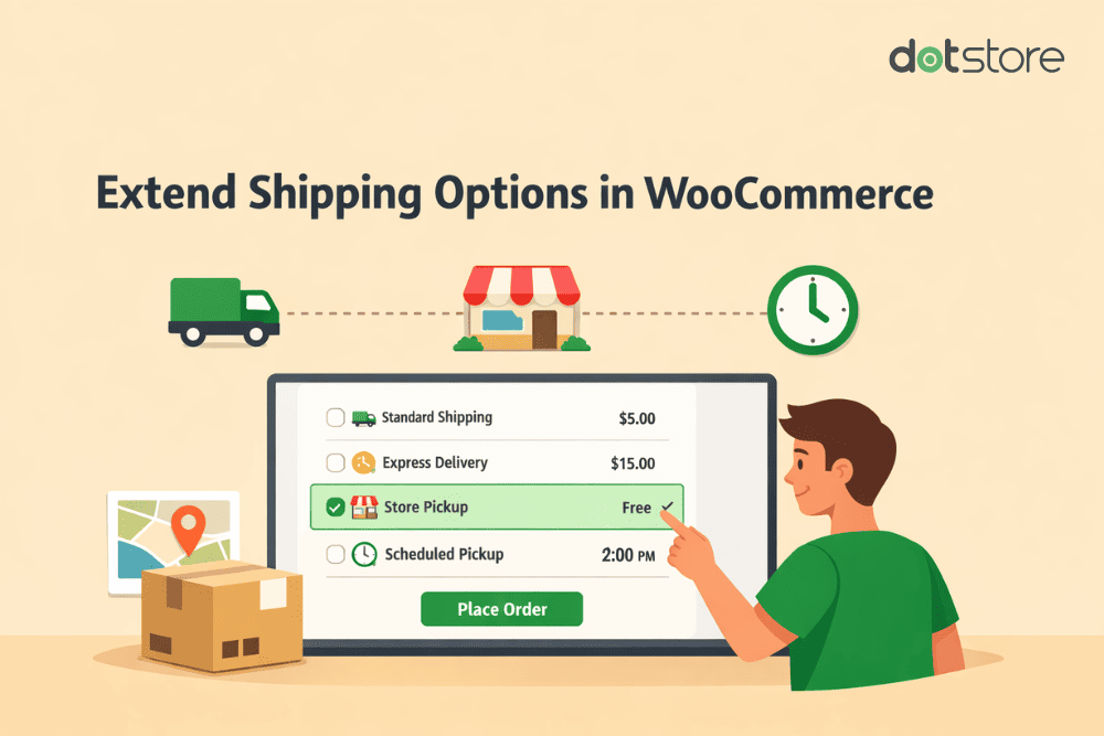 set up extra shipping options for WooCommerce