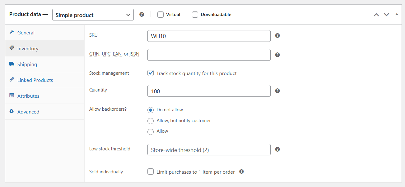 WooCommerce only one product per order - 2