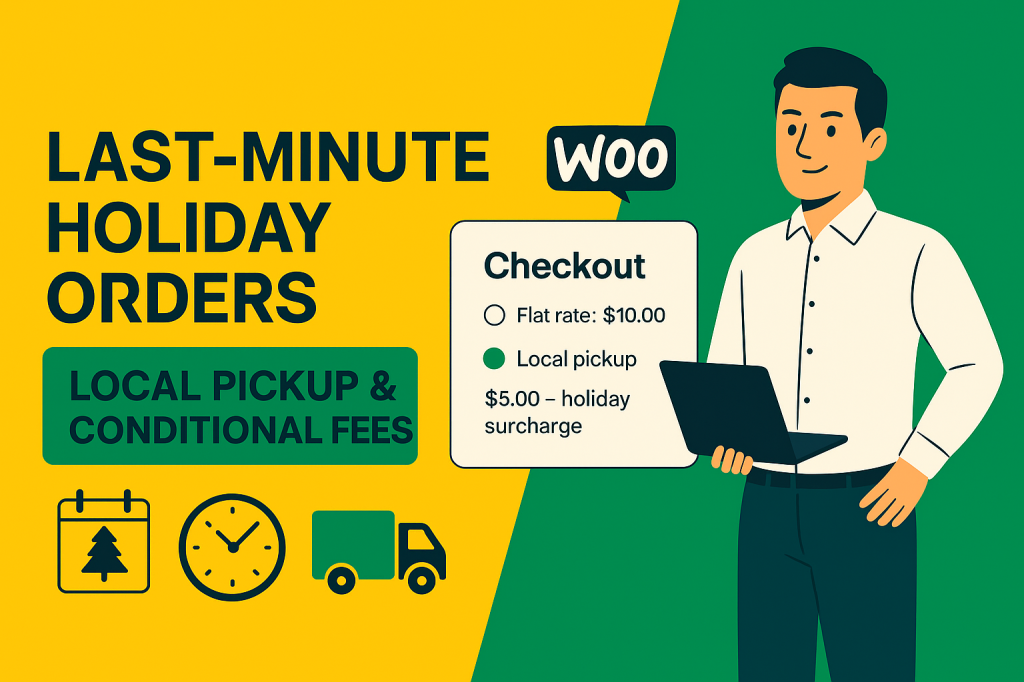 Last minute holiday orders