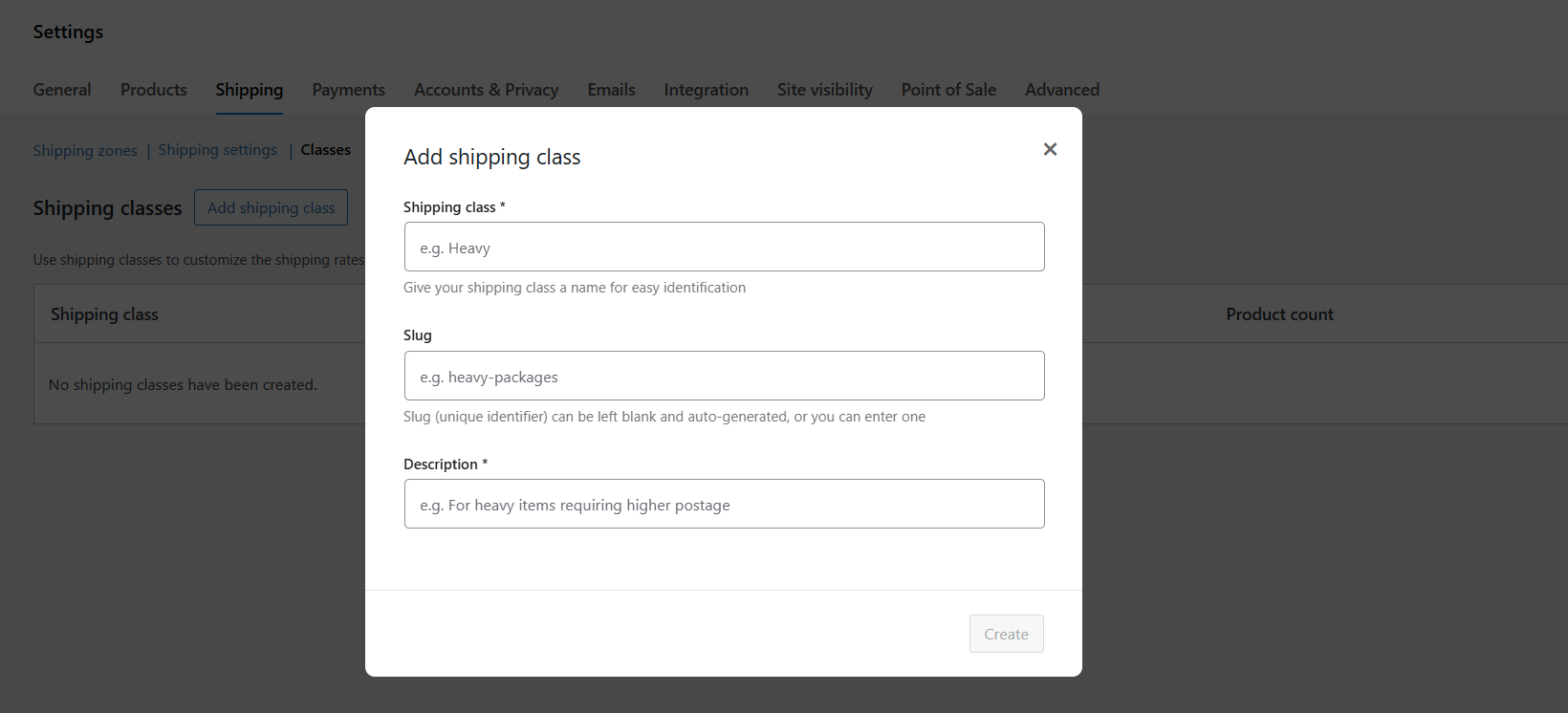 How do I add flat rate shipping in woocommerce - default settings 6