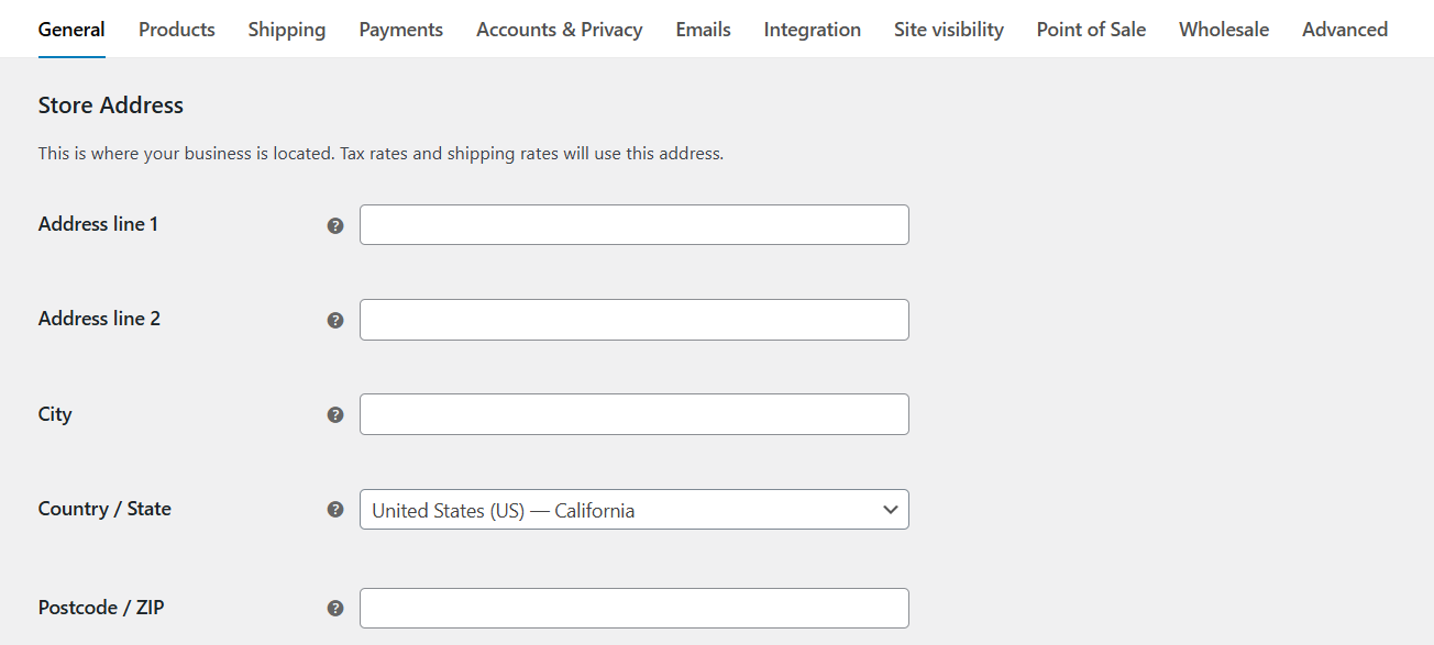 WooCommerce shipping tutorial - 1