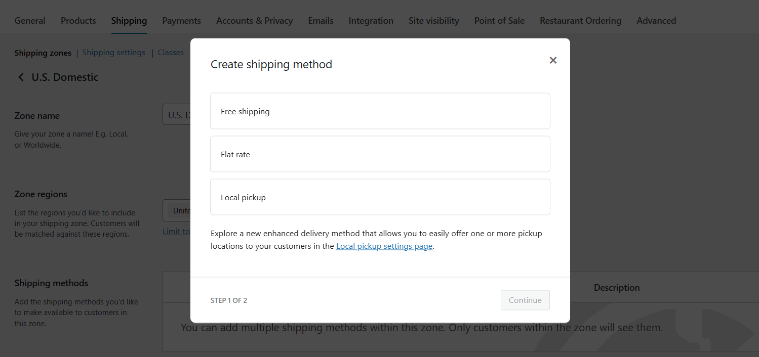 WooCommerce shipping tutorial - 5
