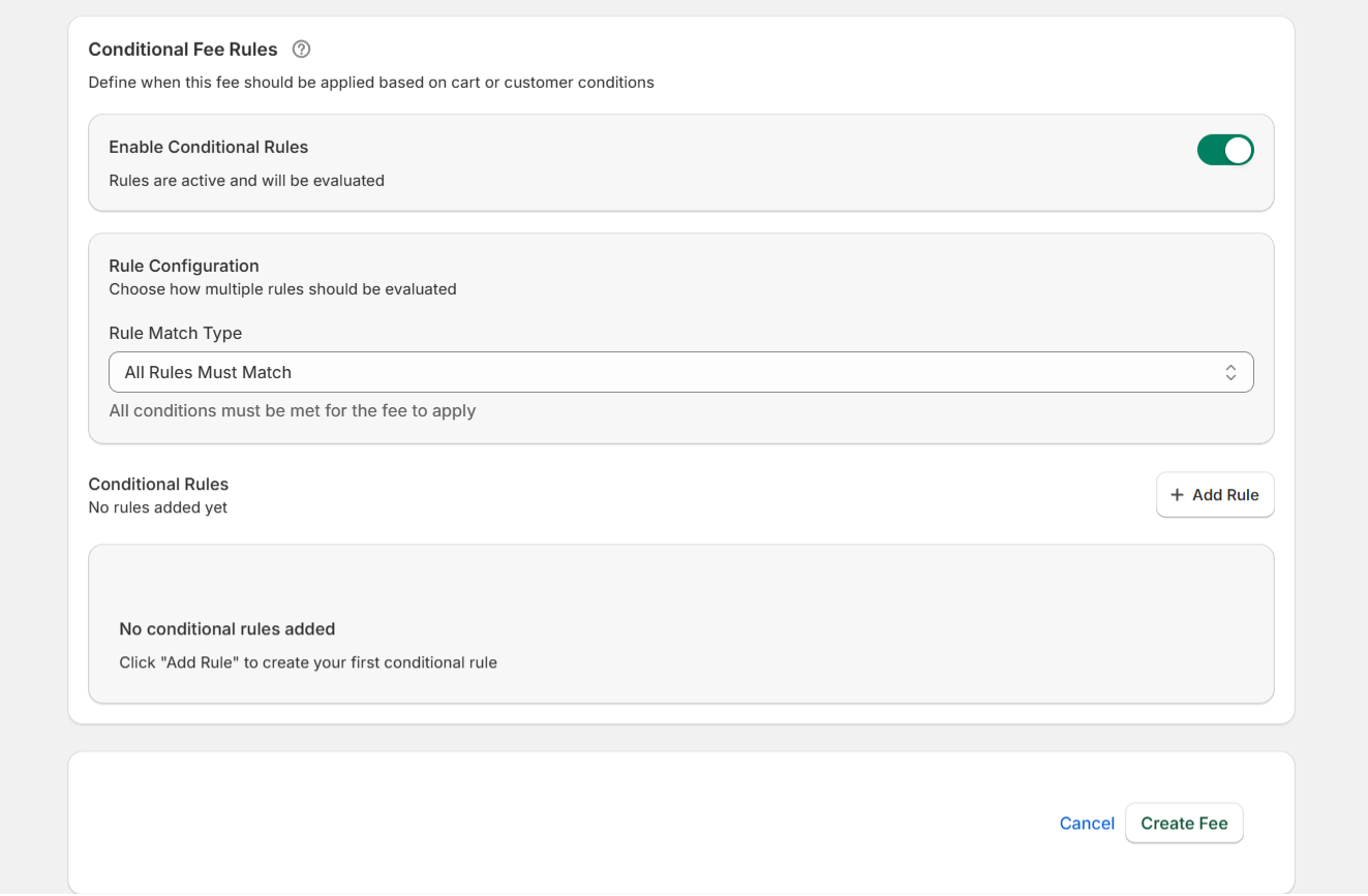 Add handling fee Shopify - 5