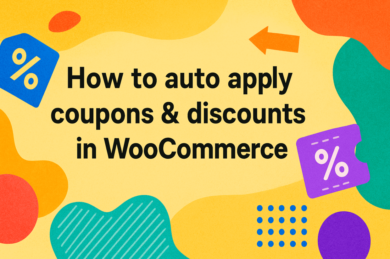 WooCommerce auto apply coupons discounts - featured image
