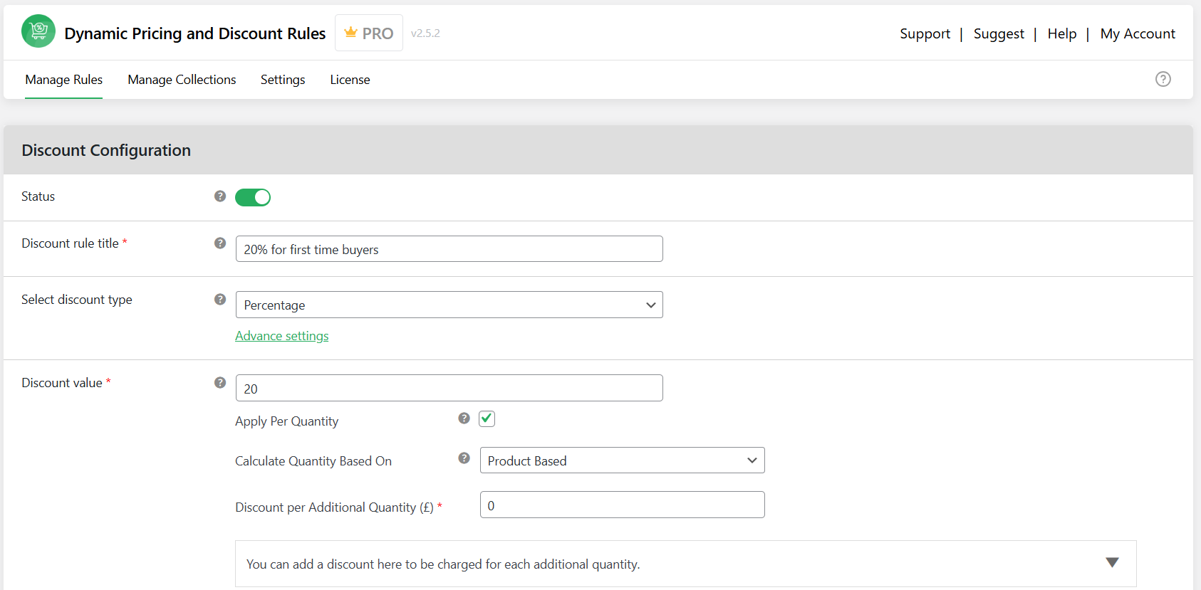 WooCommerce automatic discount - 1