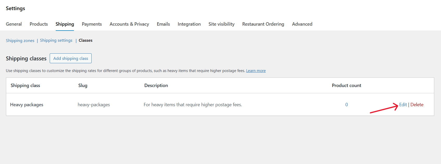WooCommerce local pickup not showing 4