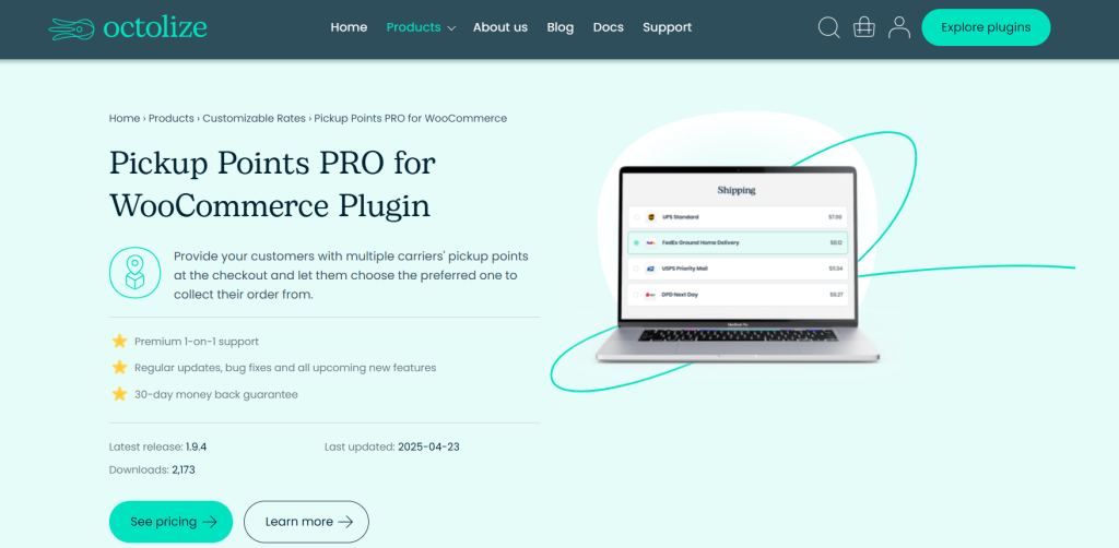 WooCommerce store pickup plugin - Pickup Points PRO for WooCommerce by Octolize