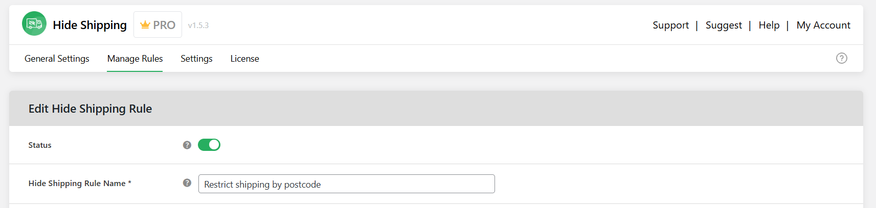 Advanced WooCommerce shipping restrictions - by postcode 1