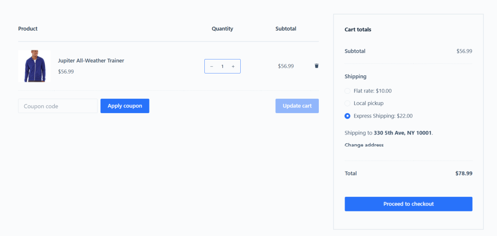 Advanced WooCommerce shipping restrictions by state - front end