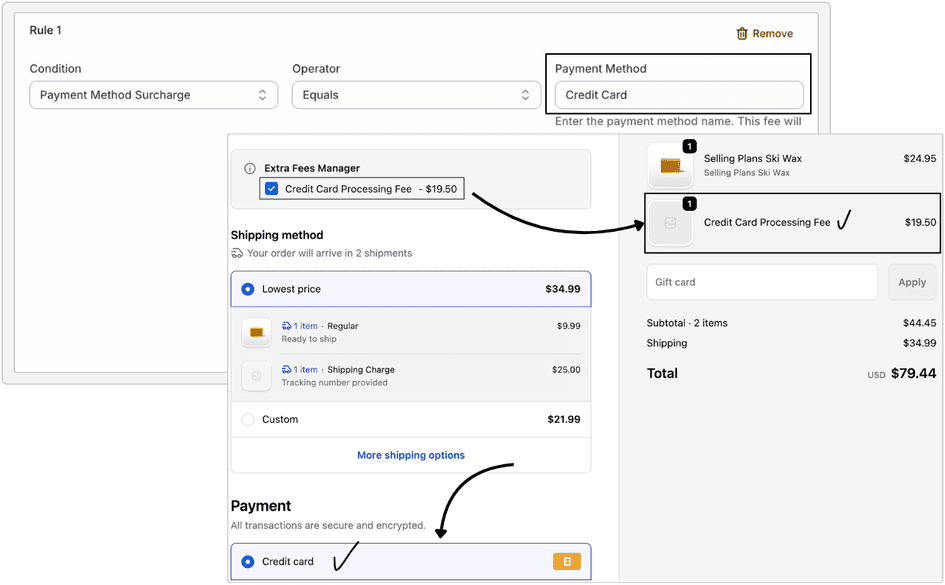 Extra Fees Manager - Key Feature 11