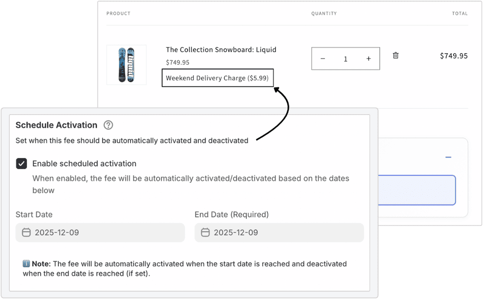 Extra Fees Manager - Key Feature 4
