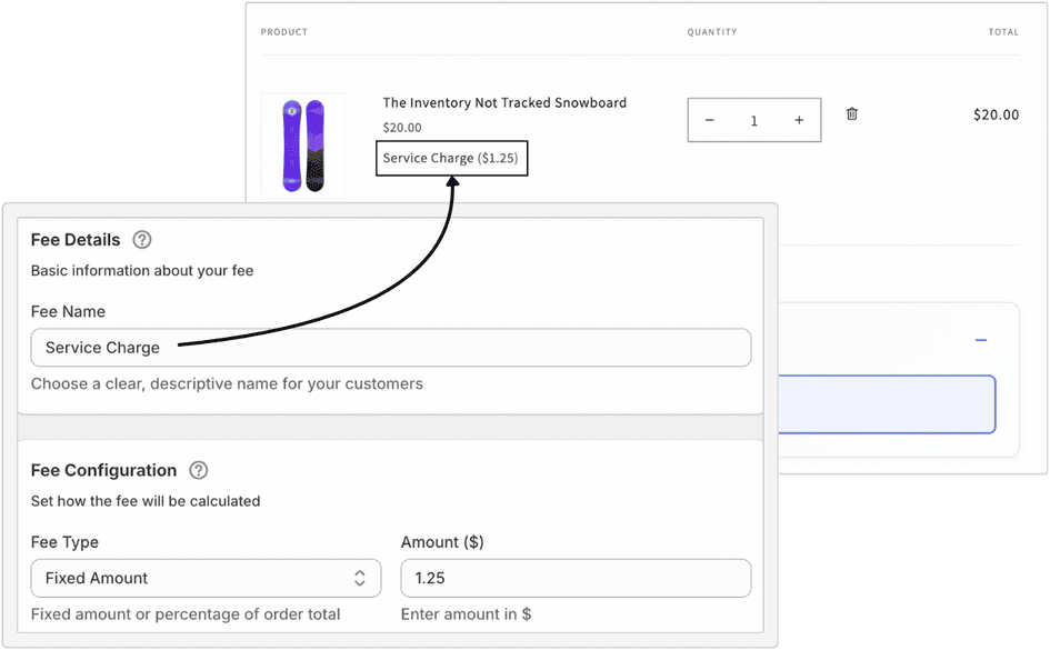 Extra Fees Manager - Key Feature 8