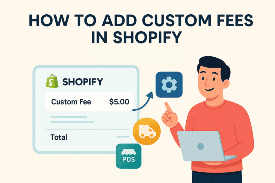 How to add custom fees in Shopify