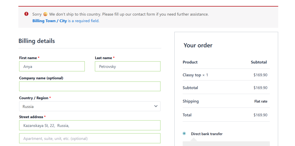 WooCommerce Fraud Prevention Plugin - country restriction