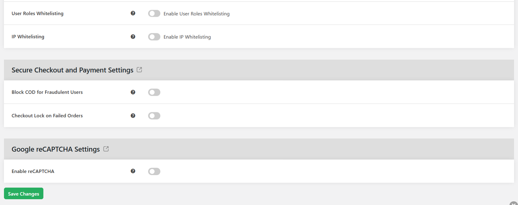 WooCommerce anti spam - enable automatic spam checks 4