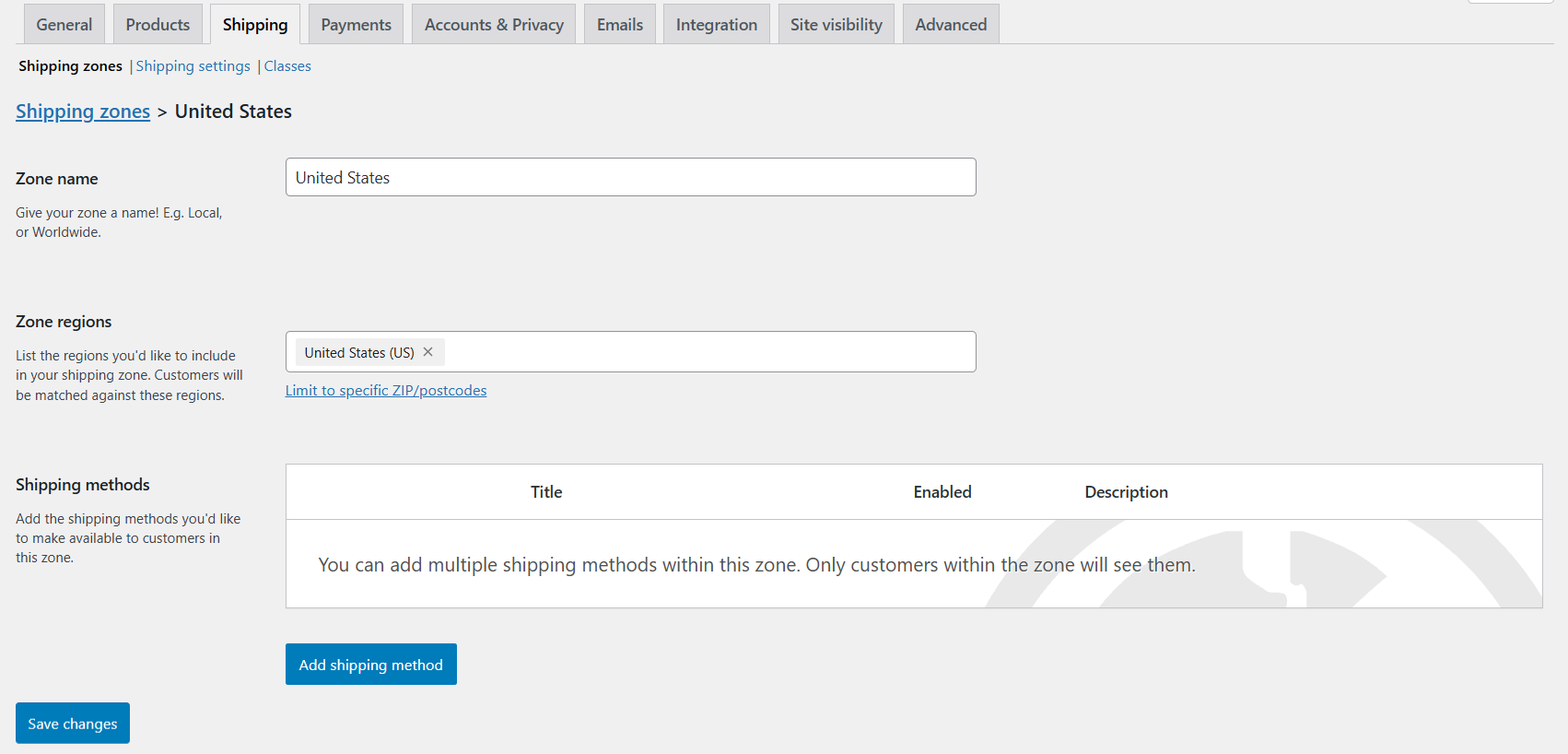 WooCommerce free shipping over amount - 13