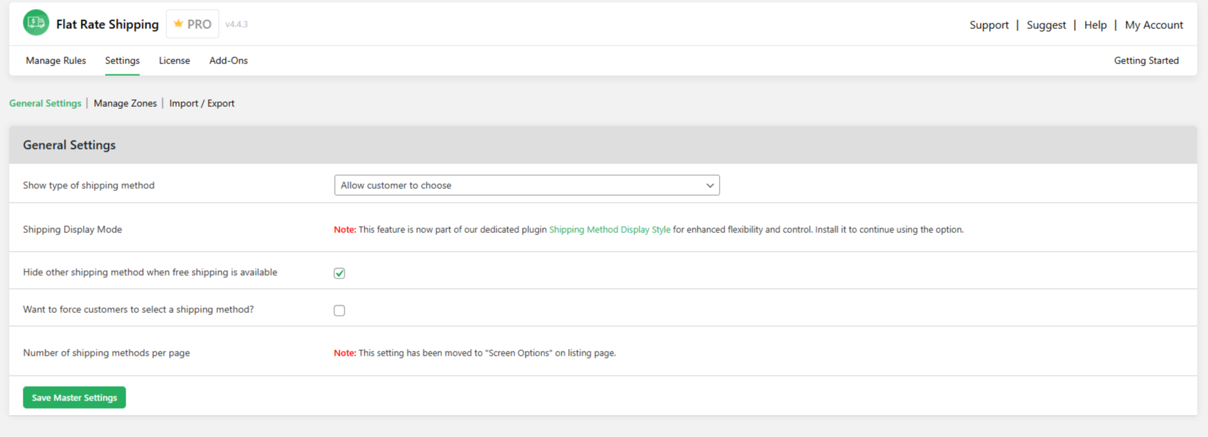 WooCommerce free shipping over amount - 7