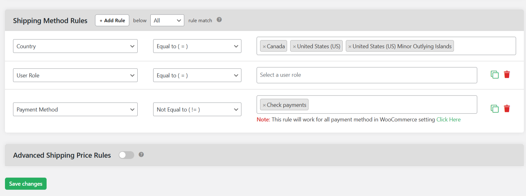 WooCommerce free shipping over amount - 8