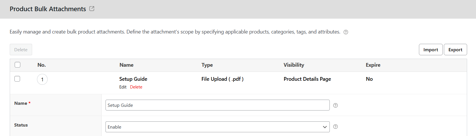 WooCommerce product attachment - 2