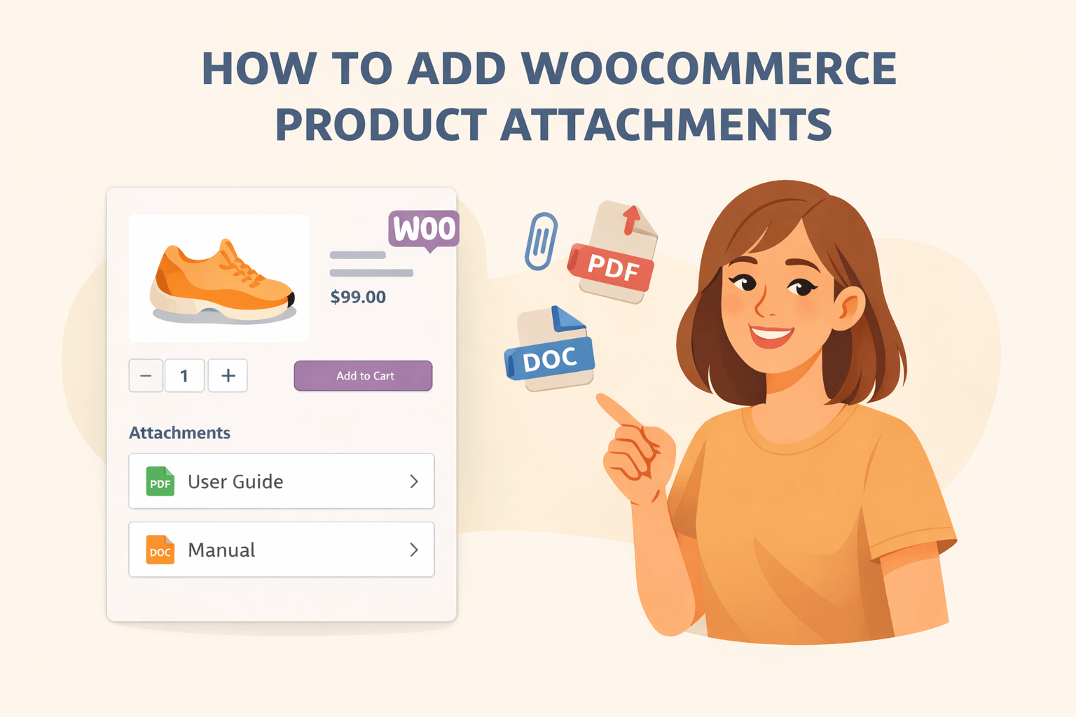 WooCommerce product attachment - featured image
