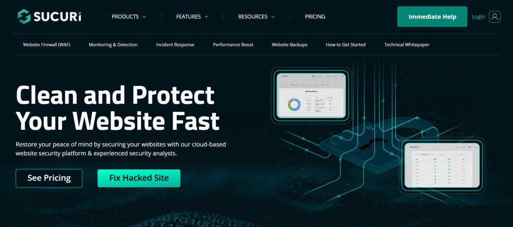 WooCommerce security plugins - Sucuri