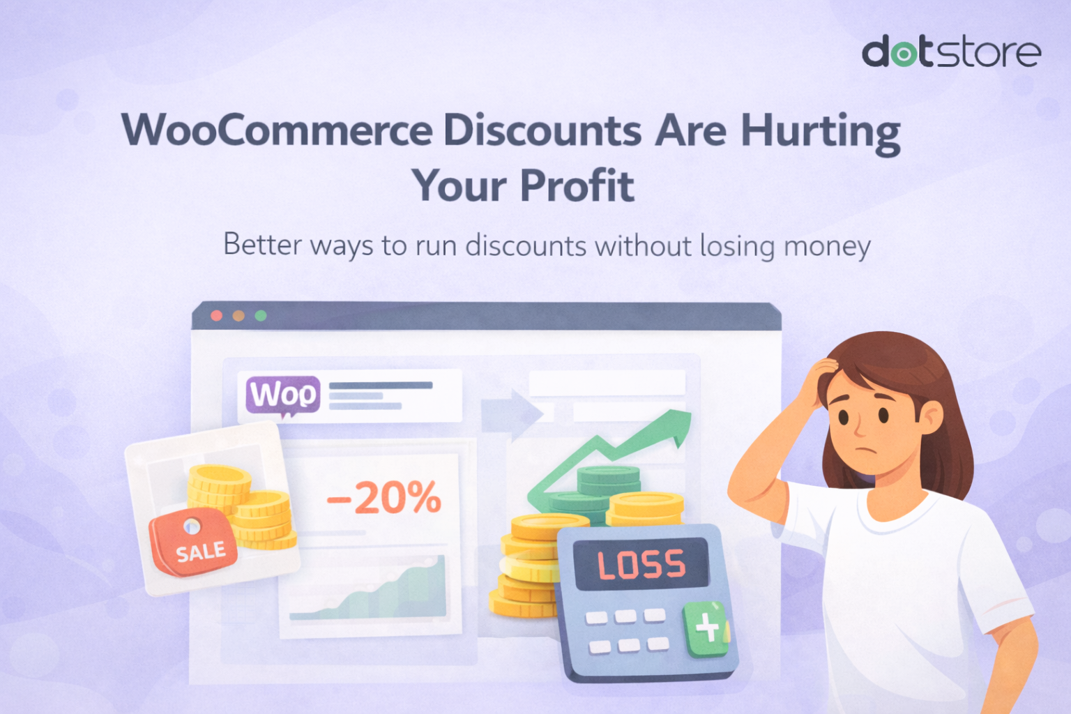 Blog Title Image: WooCommerce Discounts Are Killing Your Profit (Here’s the Fix)