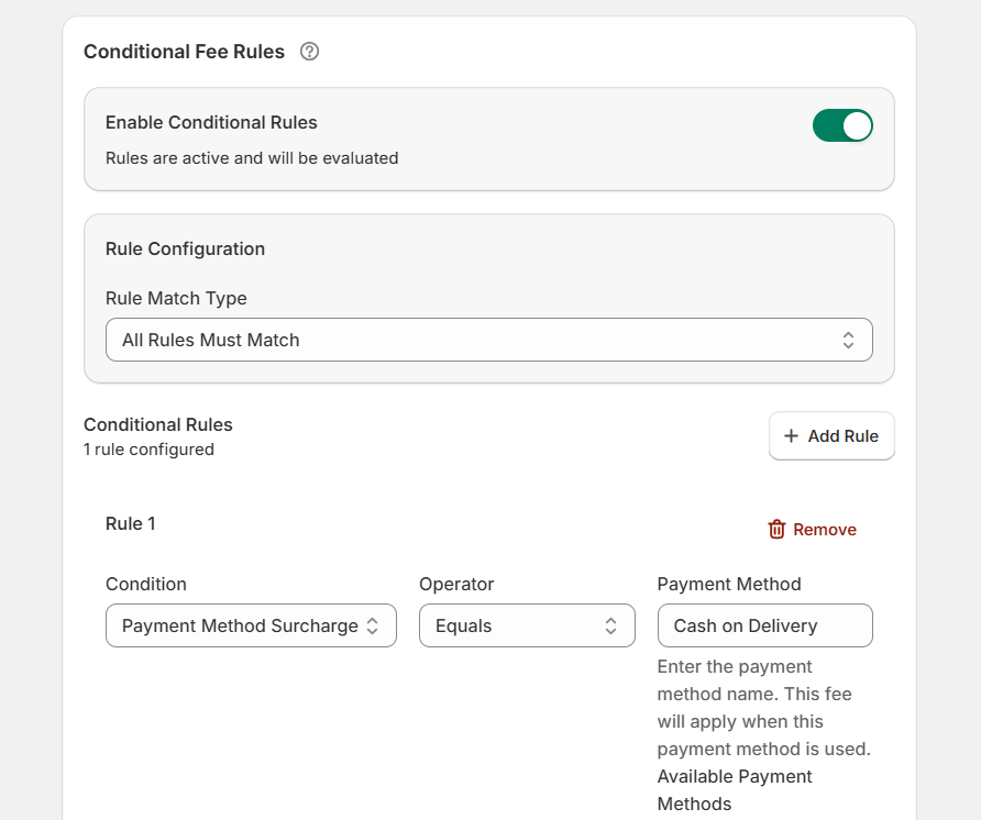 Shopify cash on delivery transaction fee - 3