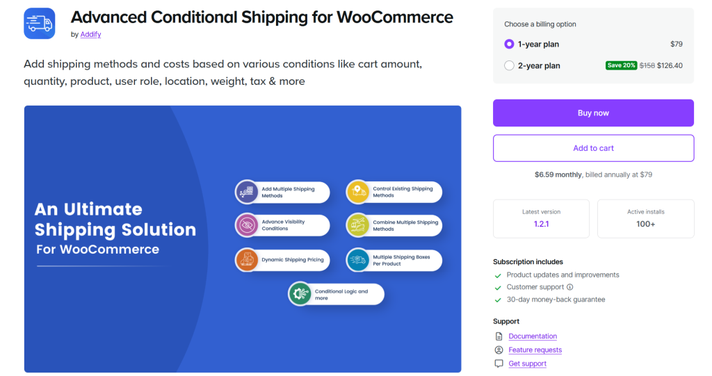 Advanced Conditional Shipping for WooCommerce
