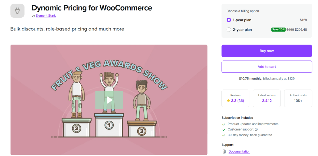 Dynamic Pricing for WooCommerce by Element Stark