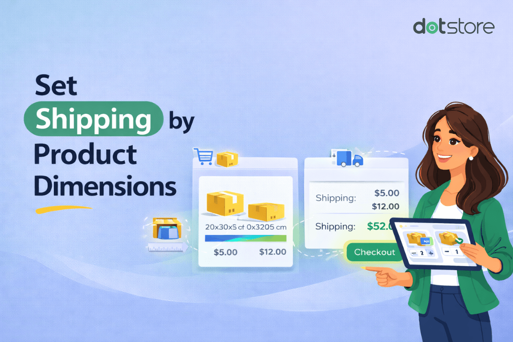How to assign shipping by dimensions in WooCommerce - featured image