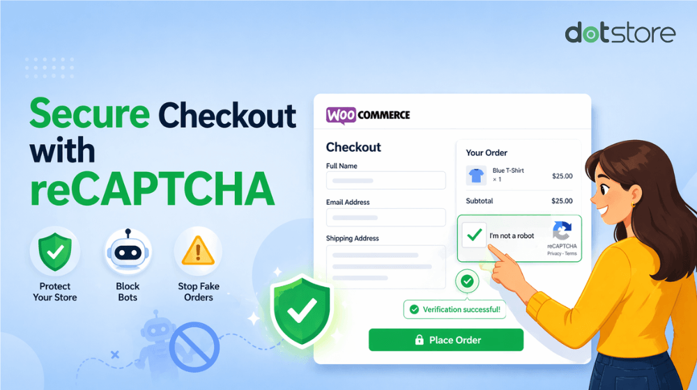 Add reCAPTCHA to WooCommerce checkout - featured image