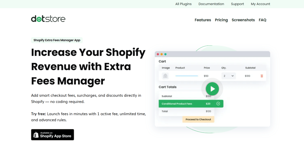 Best Shopify app to increase sales via custom fees – Dotstore Shopify Extra Fees Manager