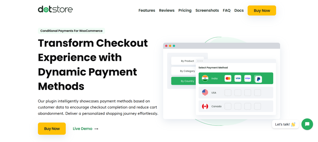 Dotstore Conditional Payments for WooCommerce