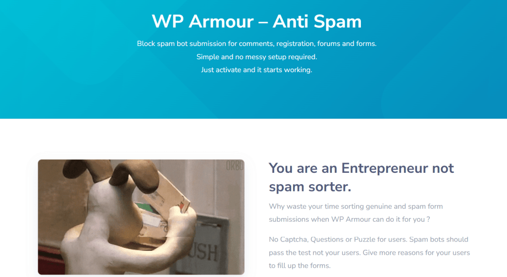 WP Armour – Honeypot Anti Spam