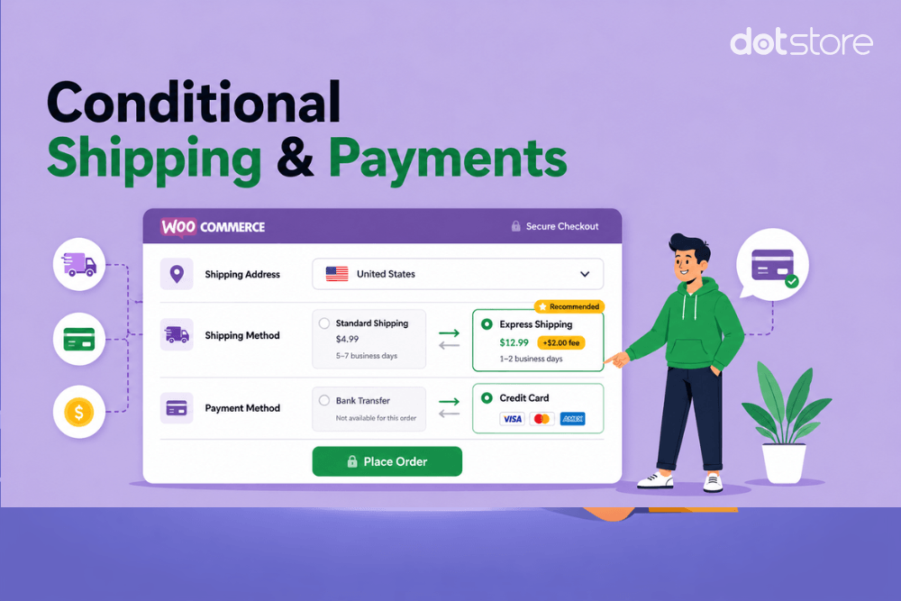 conditional shipping and payments WooCommerce - featured image