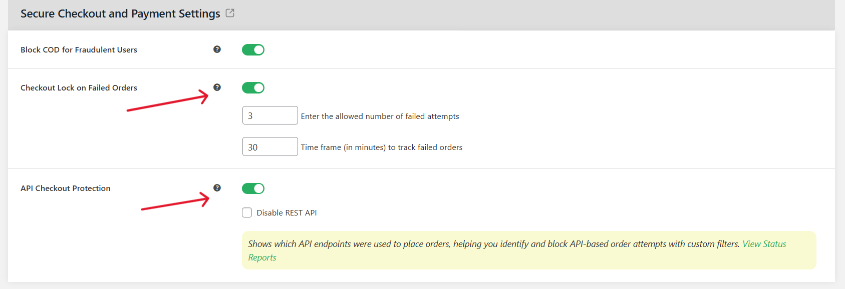 WooCommerce failed order spam - 1